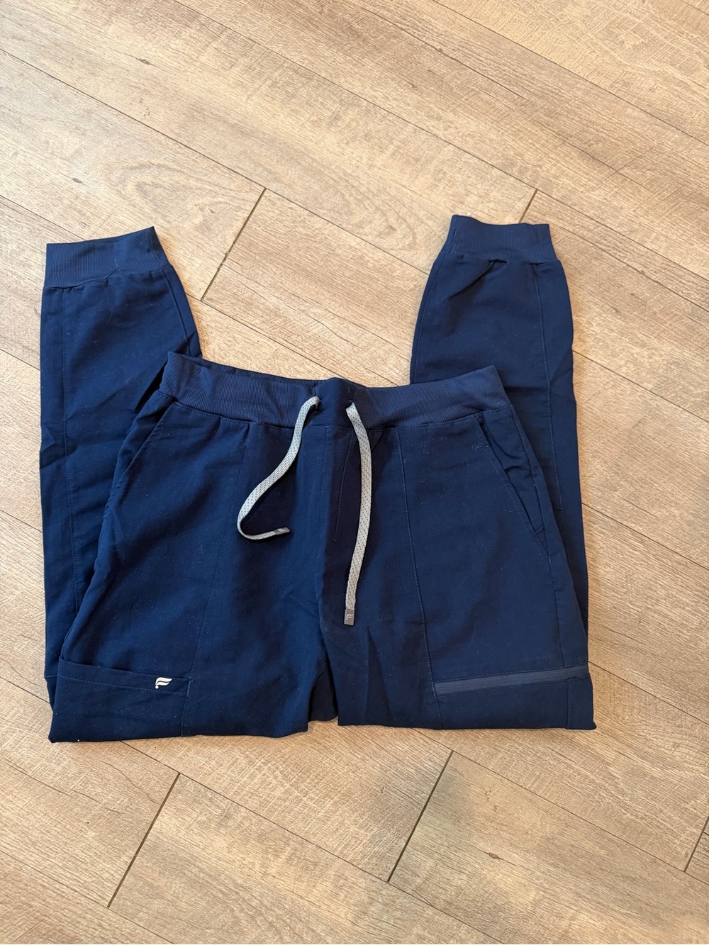 Women’s Fabletics Navy Jogger Pants with Drawstring